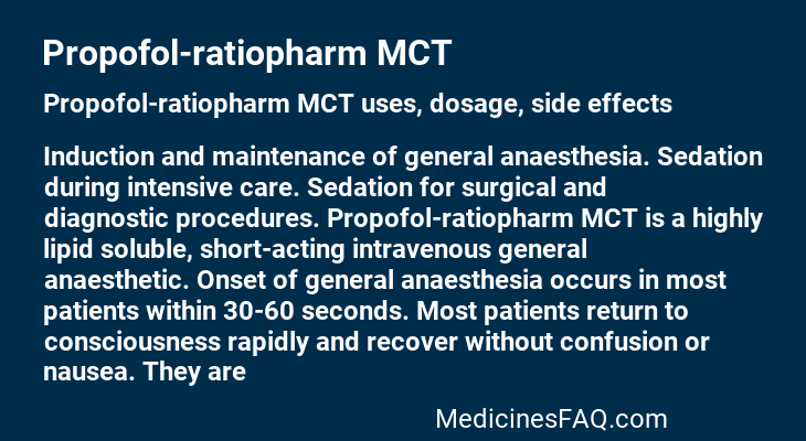 Propofol-ratiopharm MCT