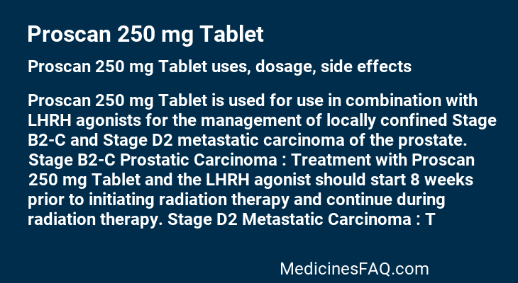 Proscan 250 mg Tablet