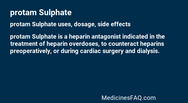 protam Sulphate