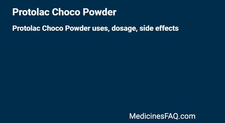 Protolac Choco Powder