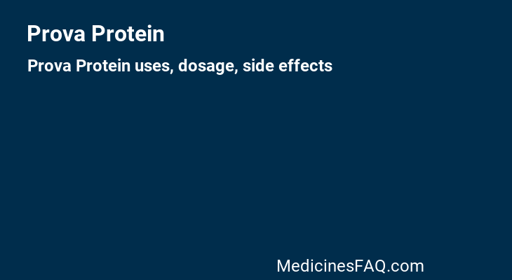 Prova Protein