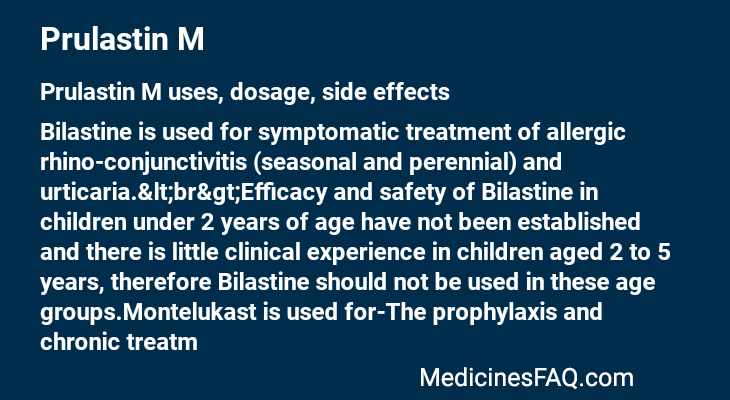 Prulastin M