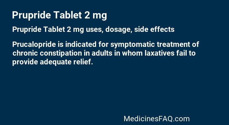 Prupride Tablet 2 mg