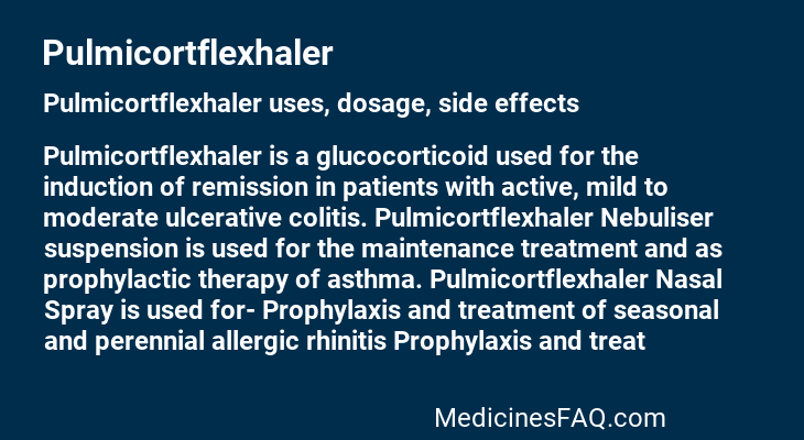 Pulmicortflexhaler