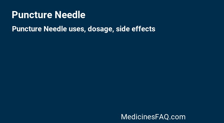 Puncture Needle