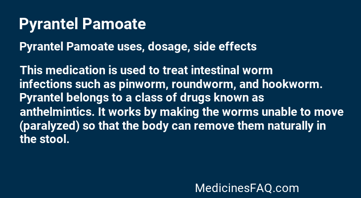 Pyrantel Pamoate