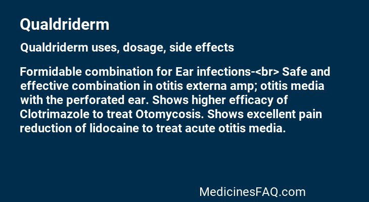 Qualdriderm