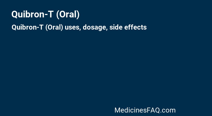 Quibron-T (Oral)