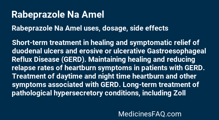 Rabeprazole Na Amel