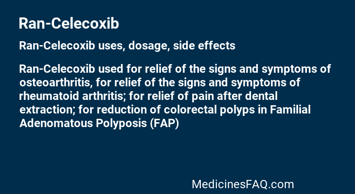 Ran-Celecoxib