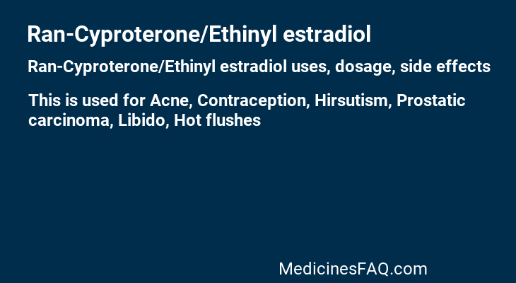 Ran-Cyproterone/Ethinyl estradiol