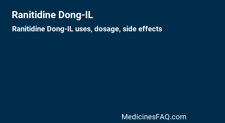 Ranitidine Dong-IL