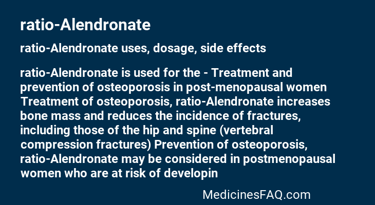 ratio-Alendronate