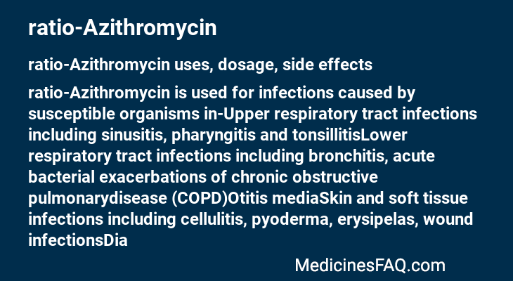 ratio-Azithromycin