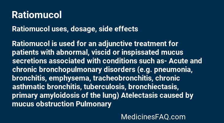 Ratiomucol