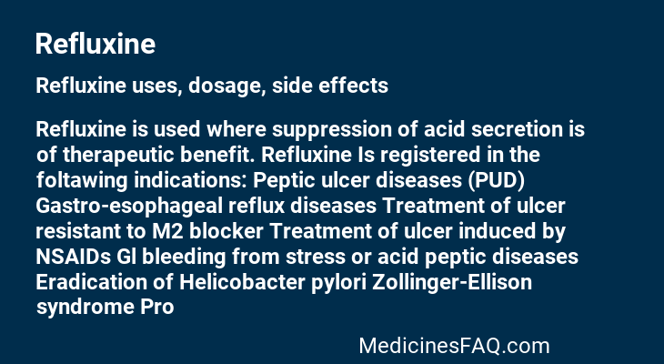 Refluxine