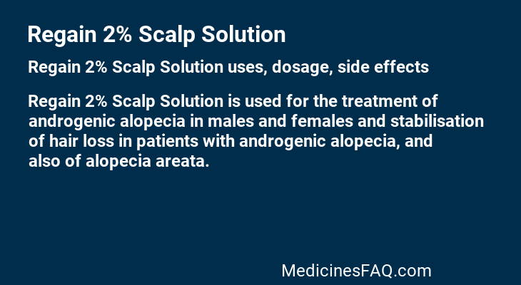 Regain 2% Scalp Solution