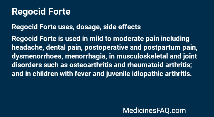 Regocid Forte