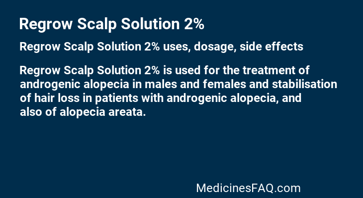 Regrow Scalp Solution 2%