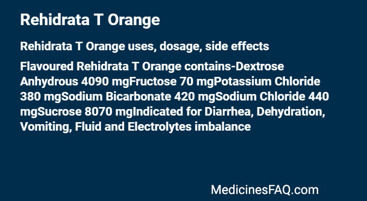 Rehidrata T Orange