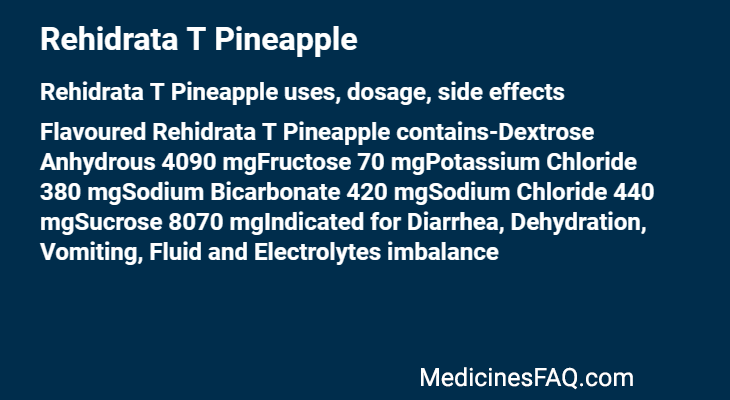 Rehidrata T Pineapple
