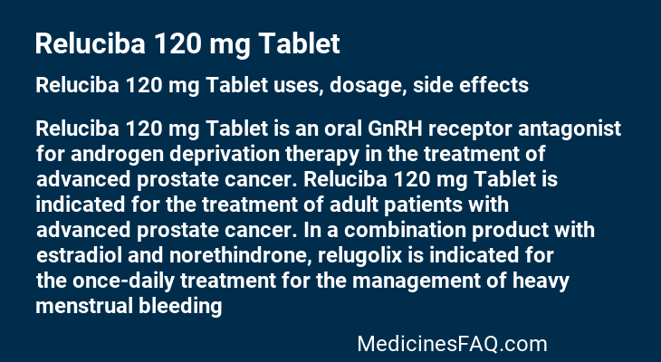 Reluciba 120 mg Tablet