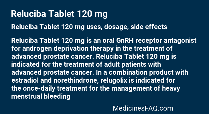 Reluciba Tablet 120 mg