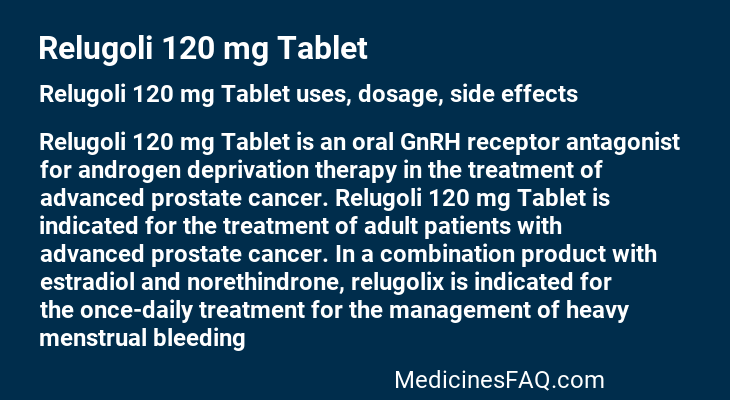 Relugoli 120 mg Tablet