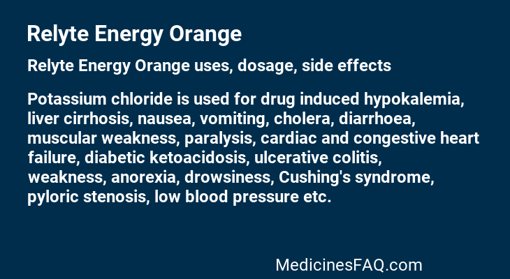 Relyte Energy Orange
