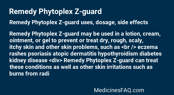 Remedy Phytoplex Z-guard