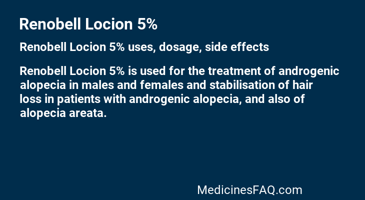 Renobell Locion 5%