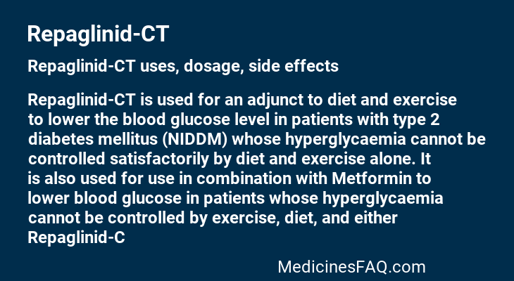 Repaglinid-CT