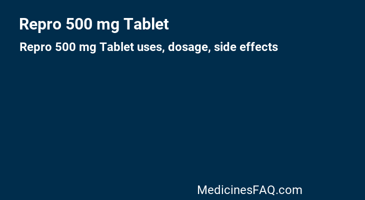 Repro 500 mg Tablet