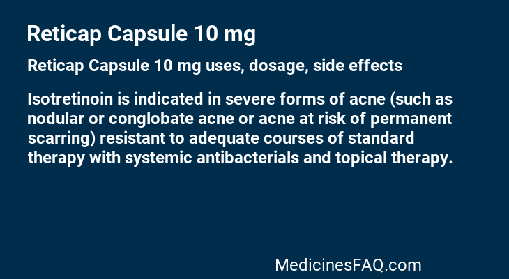 Reticap Capsule 10 mg