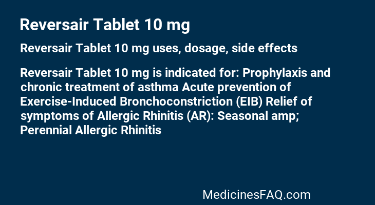 Reversair Tablet 10 mg