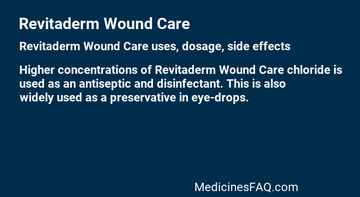 Revitaderm Wound Care