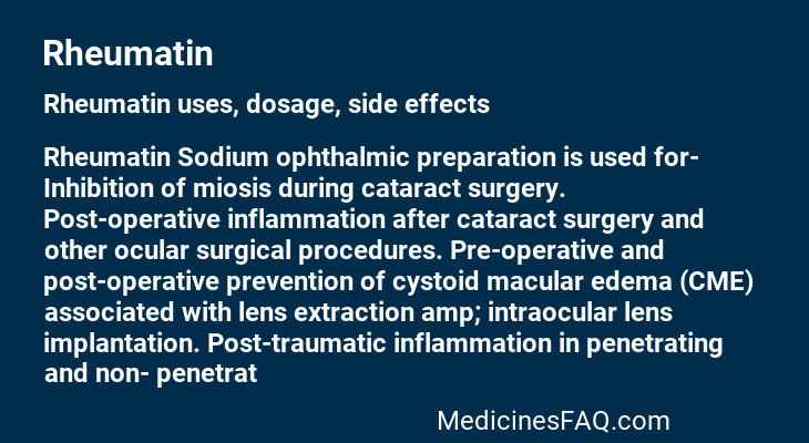 Rheumatin