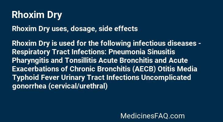 Rhoxim Dry