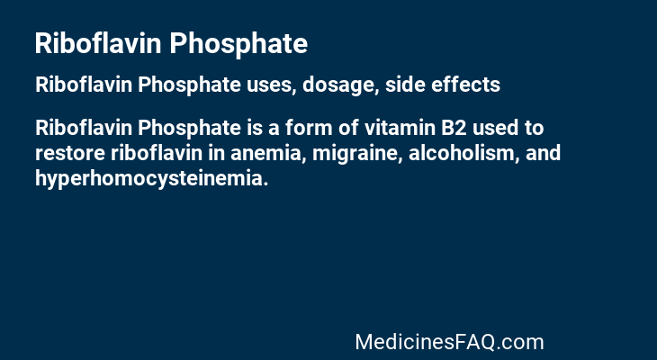 Riboflavin Phosphate