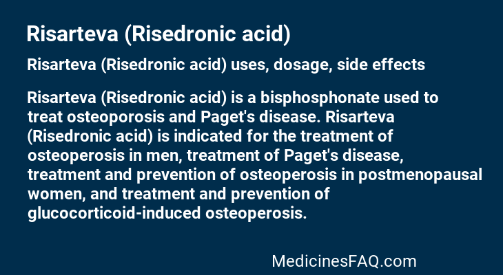 Risarteva (Risedronic acid)