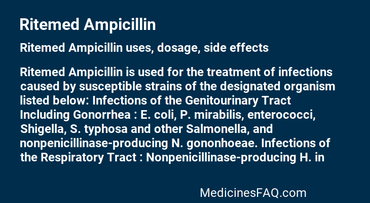 Ritemed Ampicillin