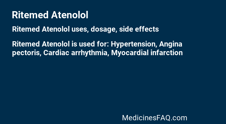 Ritemed Atenolol