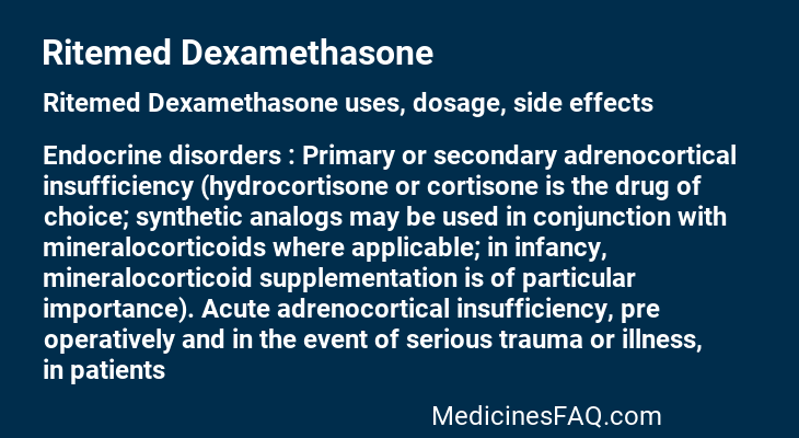 Ritemed Dexamethasone