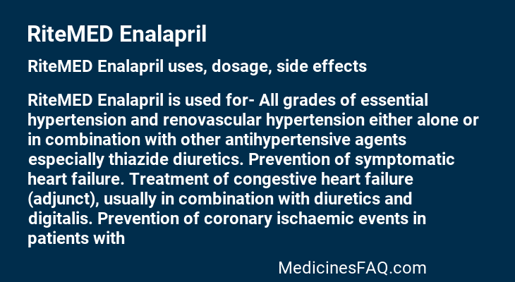 RiteMED Enalapril