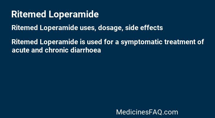 Ritemed Loperamide