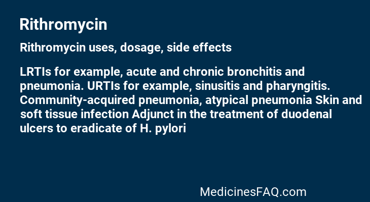 Rithromycin