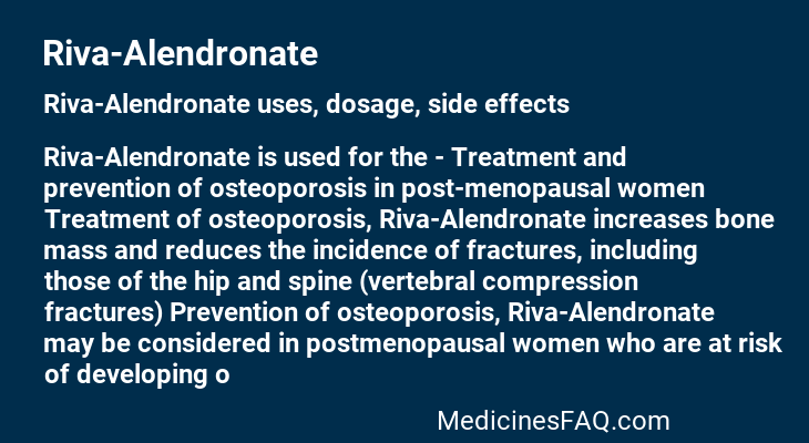 Riva-Alendronate