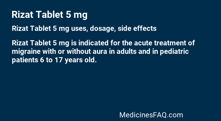 Rizat Tablet 5 mg