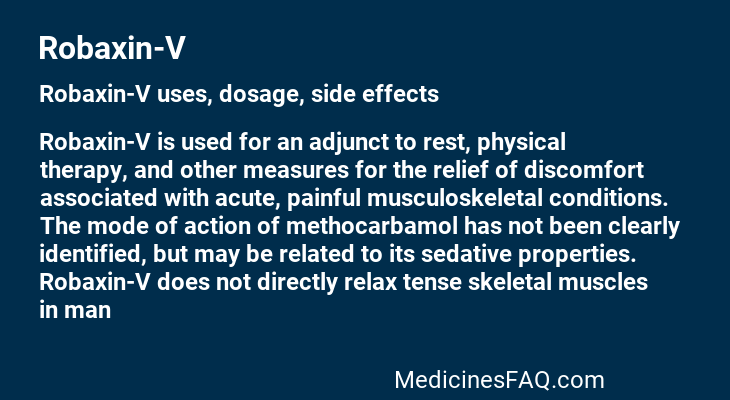 Robaxin-V