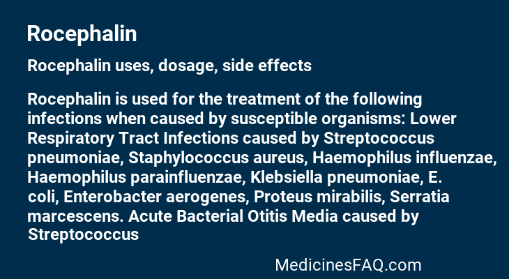 Rocephalin